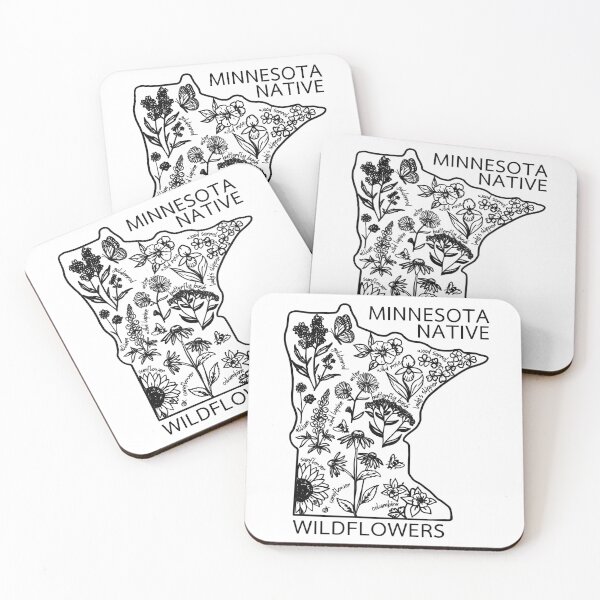 Item preview, Minnesota Native Wildflowers designed and sold by DesignByRoseCo.
