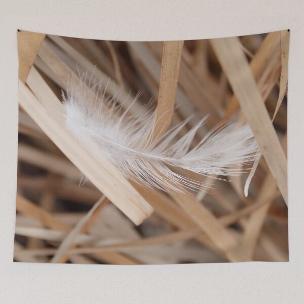 Item preview, White Feather Nestled Among Reeds designed and sold by FeatherfallSTU.