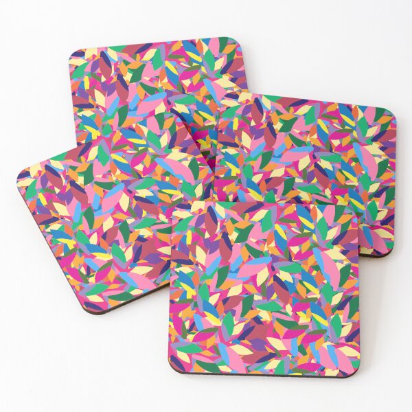 Item preview, multi-colored leaf pattern designed and sold by wonghong.