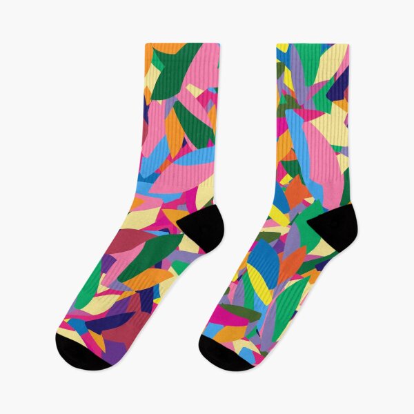 Item preview, multi-colored leaf pattern designed and sold by wonghong.