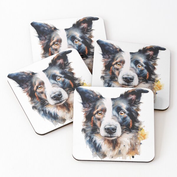 Item preview, Watercolor Border Collie  designed and sold by TheAnimalZ00.