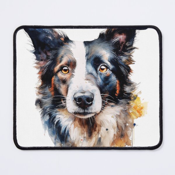 Item preview, Watercolor Border Collie designed and sold by TheAnimalZ00.