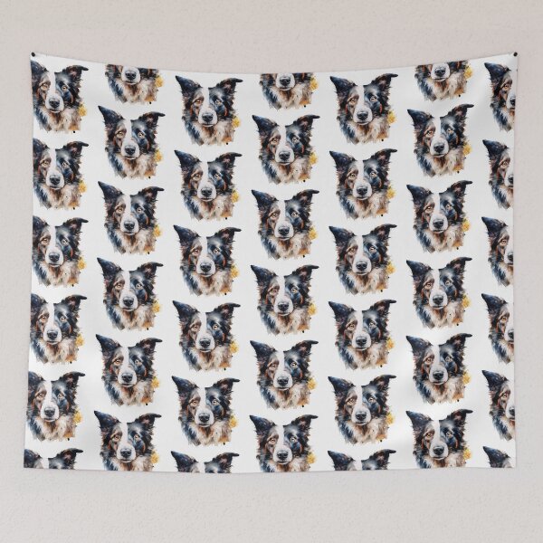 Item preview, Watercolor Border Collie  designed and sold by TheAnimalZ00.