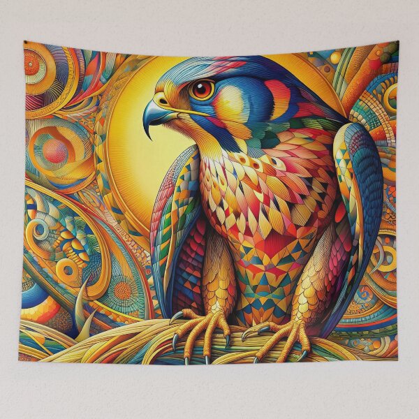 Item preview, Falcon 8 designed and sold by Kallak-AI-Art.