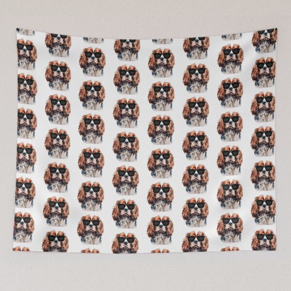 Item preview, Cavalier King Charles Spaniel Wearing Sunglasses designed and sold by TheAnimalZ00.