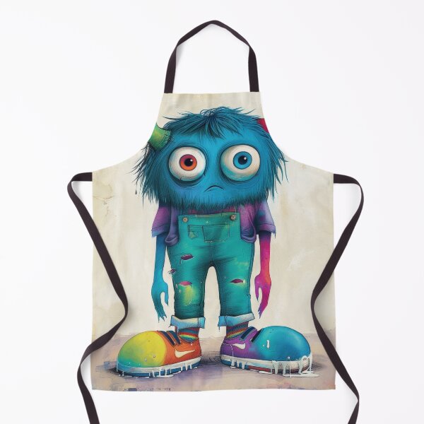 Item preview, Whimsical Blue Monster designed and sold by JedsOnline.
