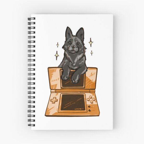Artikelvorschau, Schwarzer deutscher Schäferhund Nintendog entworfen und verkauft von Serv-Sibe.
