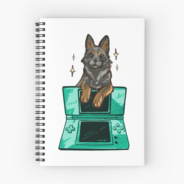 Artikelvorschau, Zweifarbiger Deutscher Schäferhund Nintendog entworfen und verkauft von Serv-Sibe.