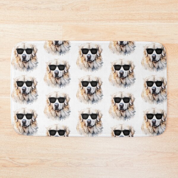 Item preview, Watercolor Great Pyrenees Dog Wearing Sunglasses designed and sold by TheAnimalZ00.