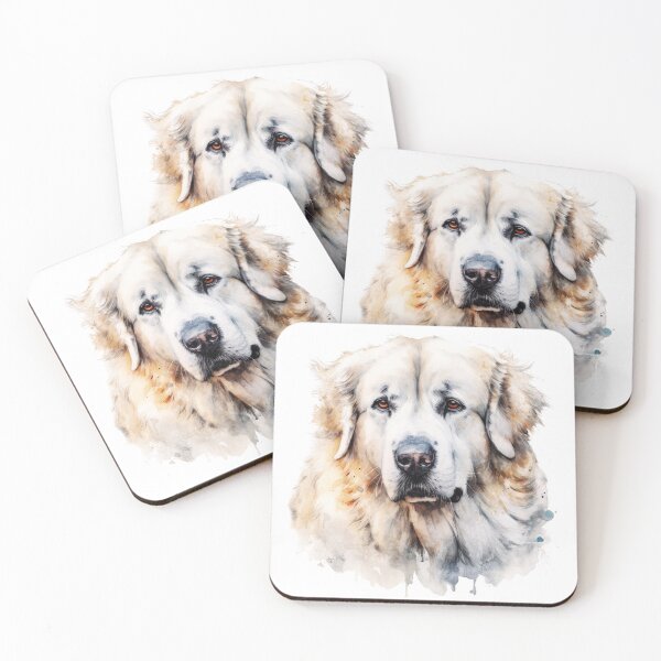 Item preview, Watercolor Great Pyrenees designed and sold by TheAnimalZ00.