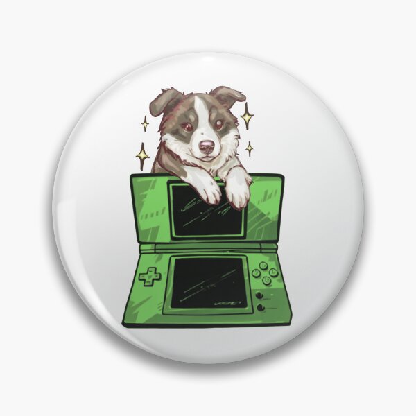 Item preview, Black and White Border Collie Nintendog designed and sold by Serv-Sibe.