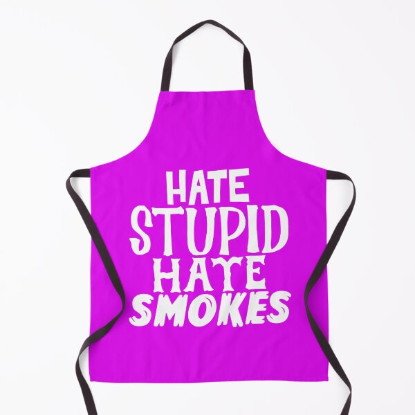 Item preview, Hate stupid hate smokes designed and sold by Redlimetshirts.