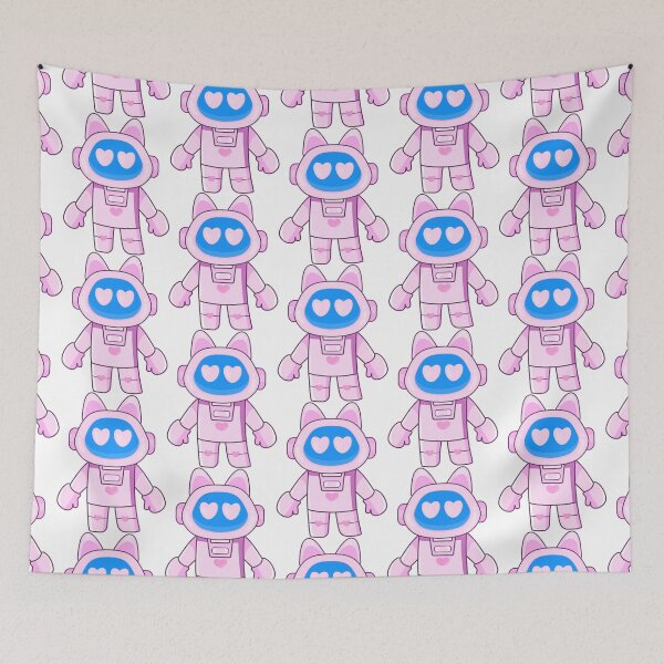 Item preview, Blue Face Robot Cat designed and sold by Laongdao.