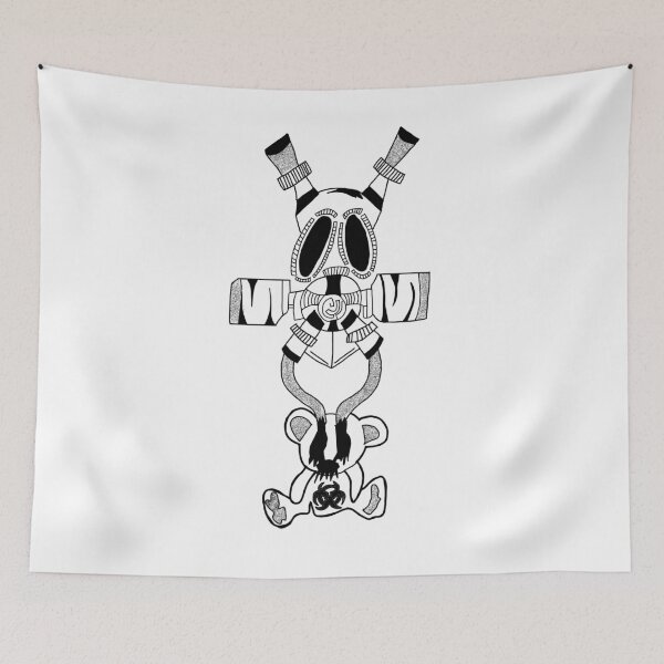 Item preview, Gas mask teddy bear designed and sold by Lava1emonade.
