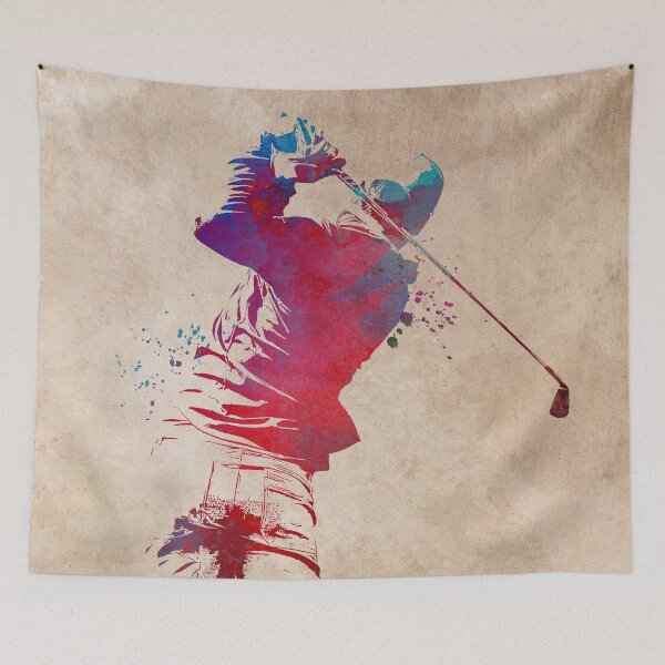 Item preview, Golf player sport art #golf #sport designed and sold by JBJart.