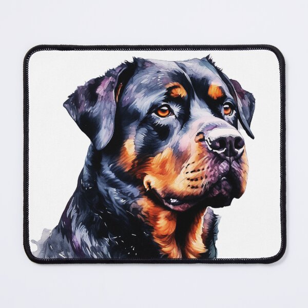 Artikelvorschau, Aquarell Rottweiler entworfen und verkauft von TheAnimalZ00.