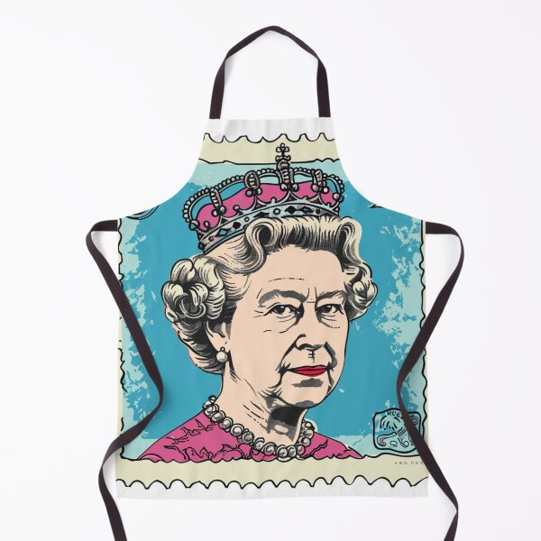 Item preview, Queen E.- pretty in pink Stamp Sticker designed and sold by liana campbell.