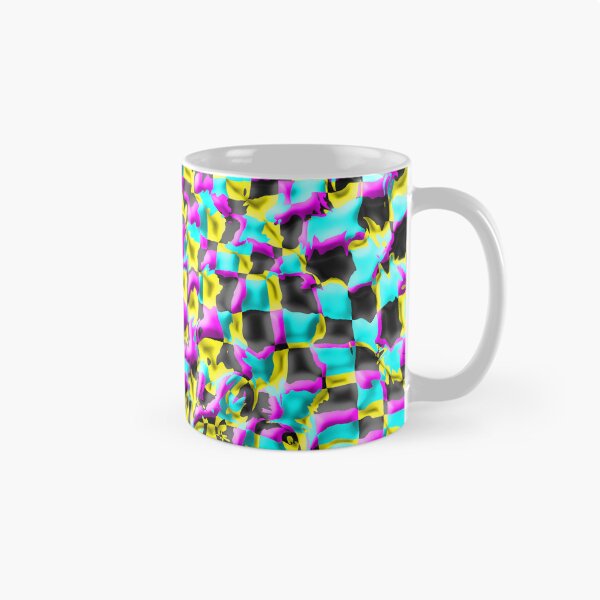 Item preview, Tablero de ajedrez CMYK deformado designed and sold by TheRulerofEarth.