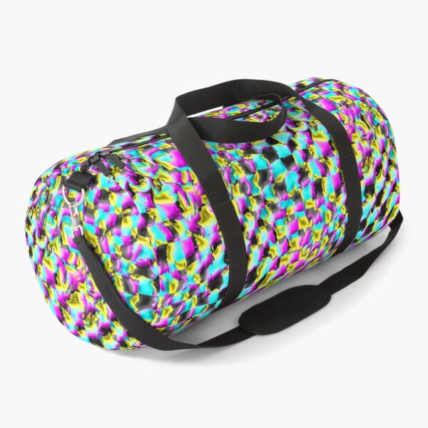Item preview, Splaying Warped CMYK Checkerboard designed and sold by TheRulerofEarth.