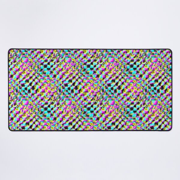 Item preview, Splaying Warped CMYK Checkerboard designed and sold by TheRulerofEarth.