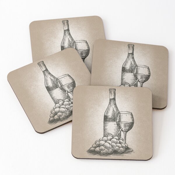 Item preview, Wine and Grapes designed and sold by art-by-soma.