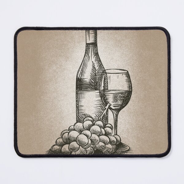 Item preview, Wine and Grapes designed and sold by art-by-soma.