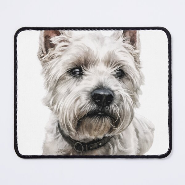 Item preview, Watercolor West Highland White Terrier designed and sold by TheAnimalZ00.