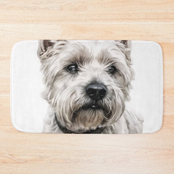 Item preview, Watercolor West Highland White Terrier designed and sold by TheAnimalZ00.