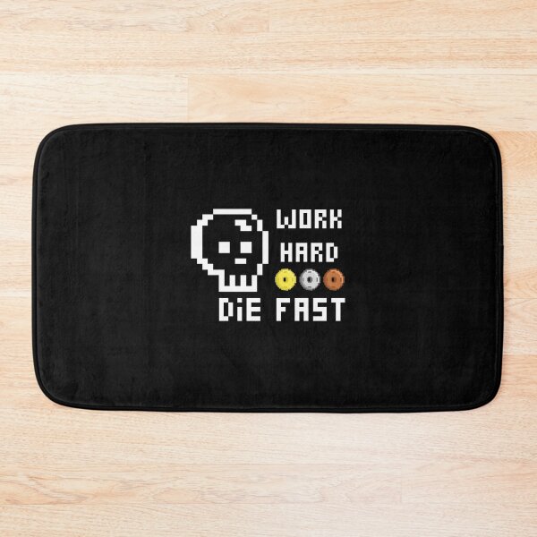 Item preview, work hard die fast designed and sold by my-head.