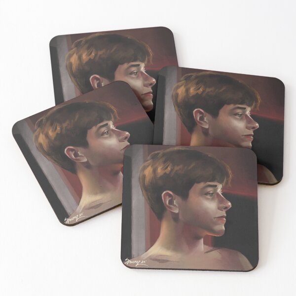 Item preview, Joey Mills Profile designed and sold by FineRomanArt.