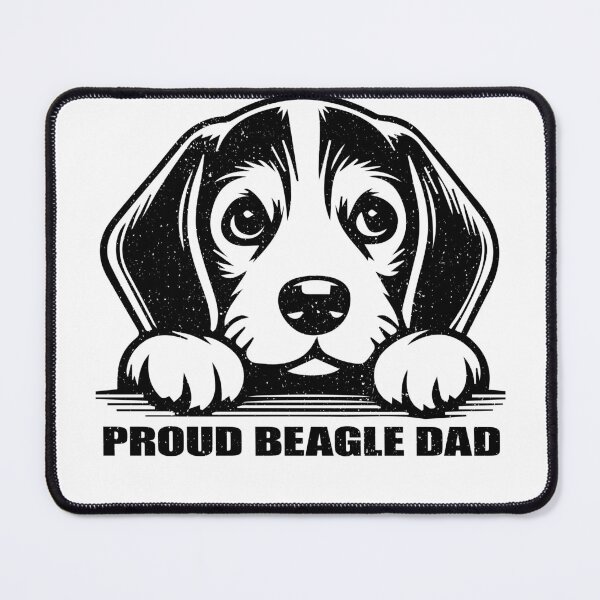 Item preview, PROUD BEAGLE DAD designed and sold by lucidfrog.