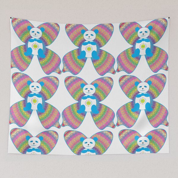 Item preview, Helium Butterfly Panda designed and sold by Storistir.