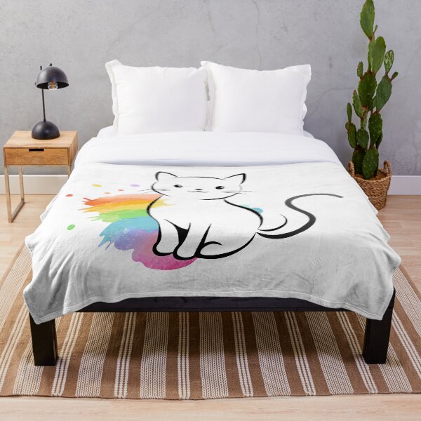 Item preview, Lindo diseño LGBTQ de Pride Cat / Rainbow Kitty designed and sold by PrideFlagMerch.