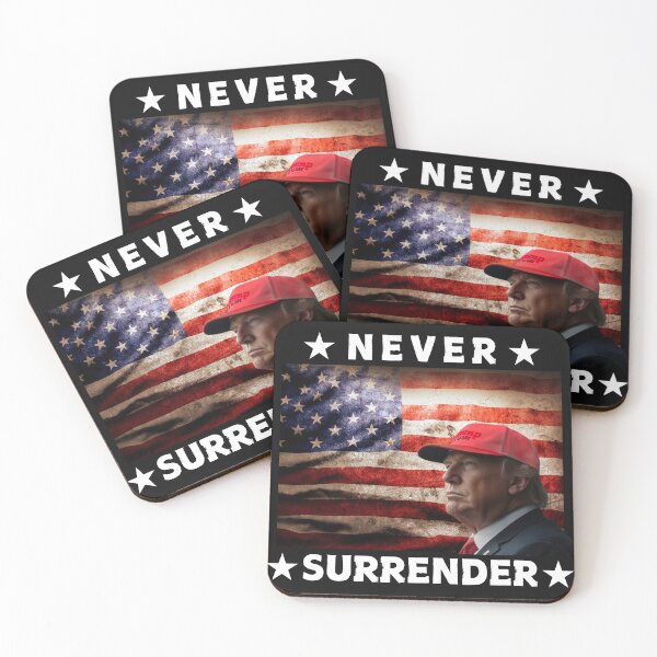 Item preview, Trump Never Surrender designed and sold by Goodies Galore.