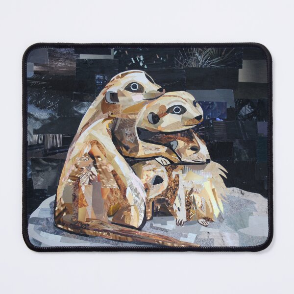 Item preview, Cuddling Meerkats designed and sold by megancoyle.