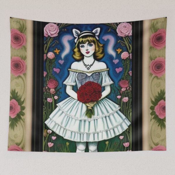 Item preview, Classic Vintage Alice In Wonderland Art designed and sold by TheDarkWardrobe.