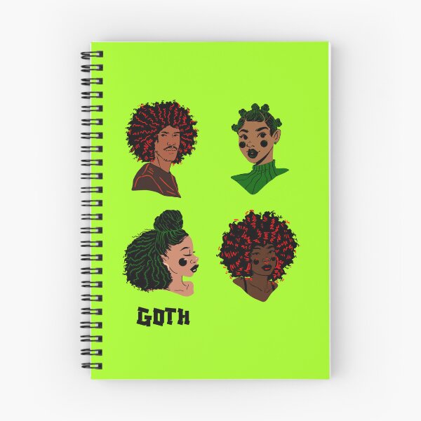 Item preview, Afro Punk Alternative Black Goths- Natural Hair designed and sold by Kristalin Glass.