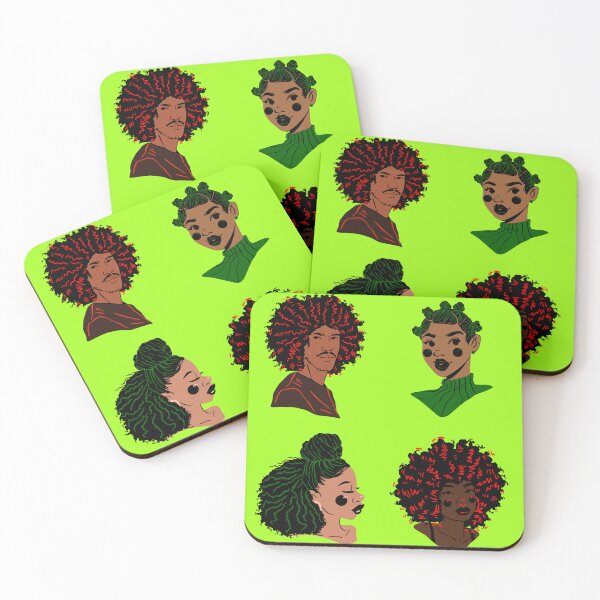 Item preview, Afro Punk Alternative Black Goths- Natural Hair designed and sold by Kristalin Glass.
