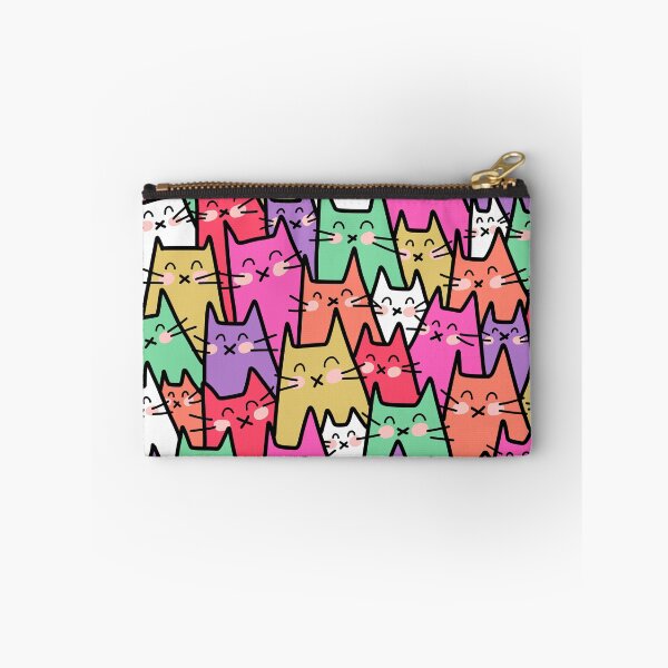 Item preview, Cat Party (Colorful 2) designed and sold by HappyCatPrints.