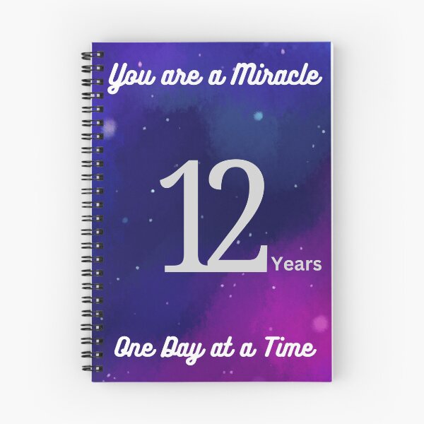 Item preview, 12 Years Sover, 12 Step Anniversary, Sobriety Anniversary, Clean Birthday, 12 Years Sober, 12 Years Clean, AA, NA, Al-Anon, CoDA  designed and sold by Travelslightly.