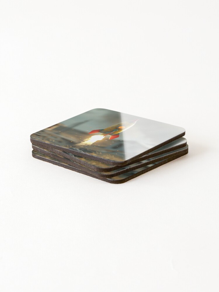 Thumbnail 4 of 5, Coasters (Set of 4), It Works designed and sold by RicoInStudios.