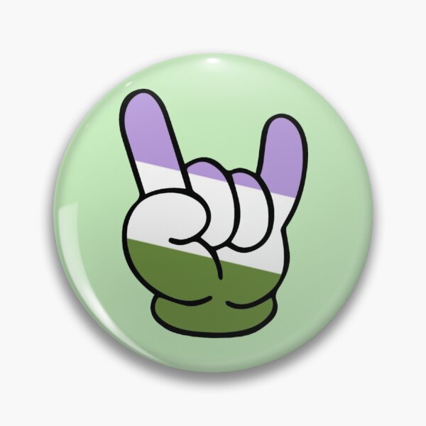 Item preview, Rock and Roll Genderqueer Pride designed and sold by everything4eva.