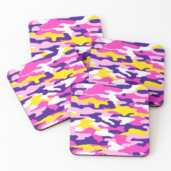 Item preview, Bubble Gum Pink Camouflage Design designed and sold by Artbyminga.