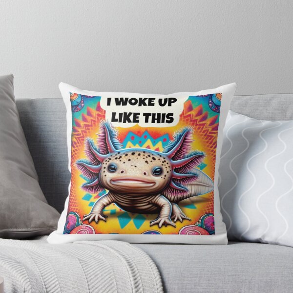Item preview, Realistic Axolotl Meme - Vibrant and Fun designed and sold by RetroPop23.