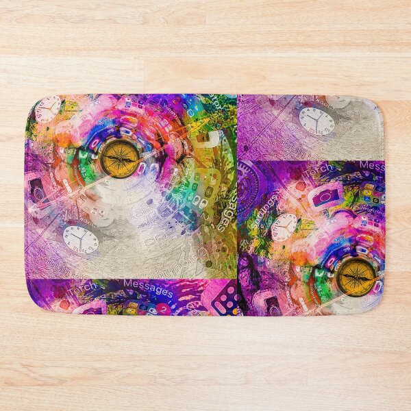 Item preview, Techno Kaleidoscope: Navigating the Digital Vortex Time Machine designed and sold by Michael van der Hoorn.
