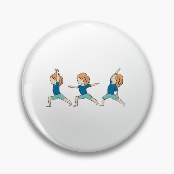 Item preview, Yoga Sequence warrior designed and sold by Firstdot.