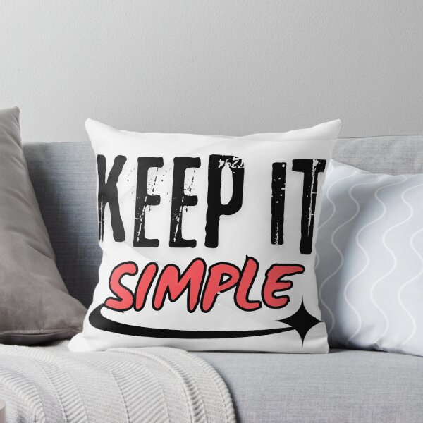 Item preview, Keep It Simple designed and sold by Quirky Dez.