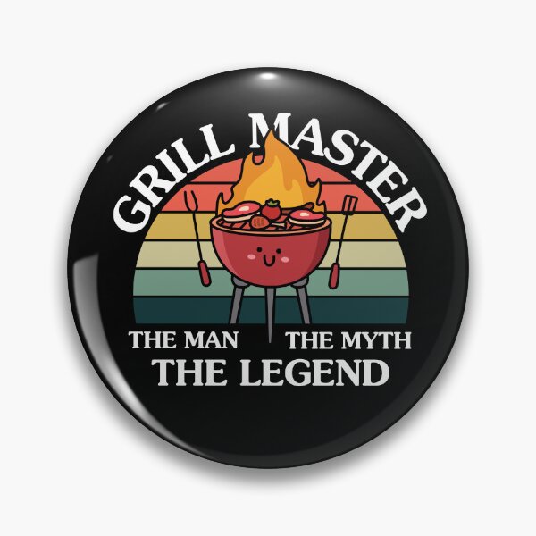 Item preview, Grill Master The Man The Myth The Legend designed and sold by NQArtist.