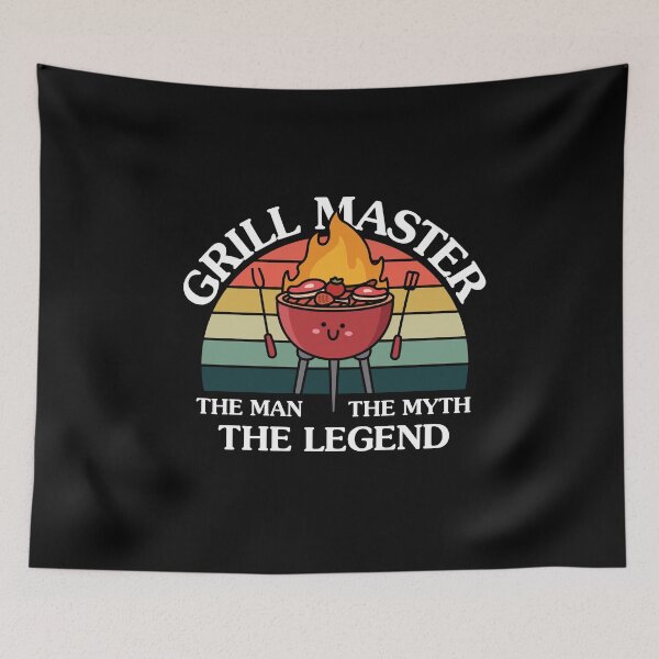 Item preview, Grill Master The Man The Myth The Legend designed and sold by NQArtist.