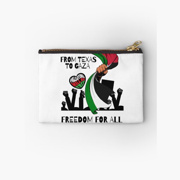 Item preview, Juneteenth + Palestine Will Be Free- From Gaza To Texas designed and sold by Kristalin Glass.